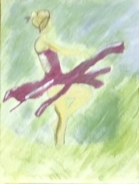 Danseuse(acrylique)