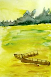 Barques( aquarelle)