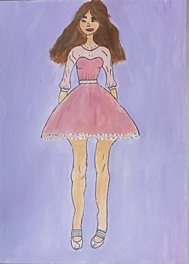  Personnage(acrylique)