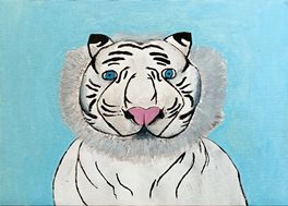  Tigre(acrylique)