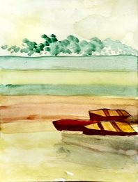  Bateaux(aquarelle)